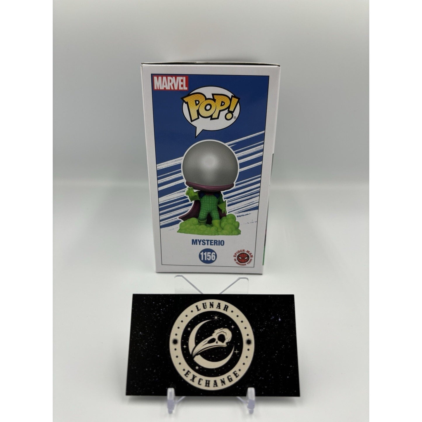Marvel Mysterio 616 Glow-in-the-Dark Funko Pop! #1156 EE Exclusive + Protector