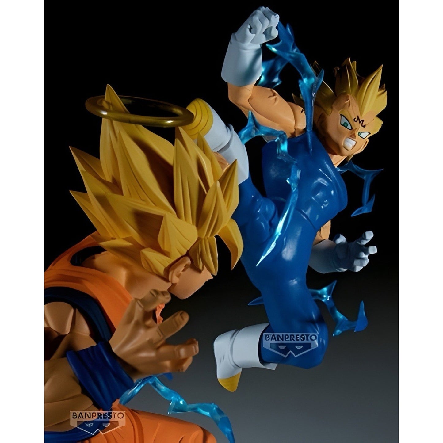 Dragon Ball Z Match Makers Majin Vegeta & SSJ2 Goku Figure Set – Banpresto