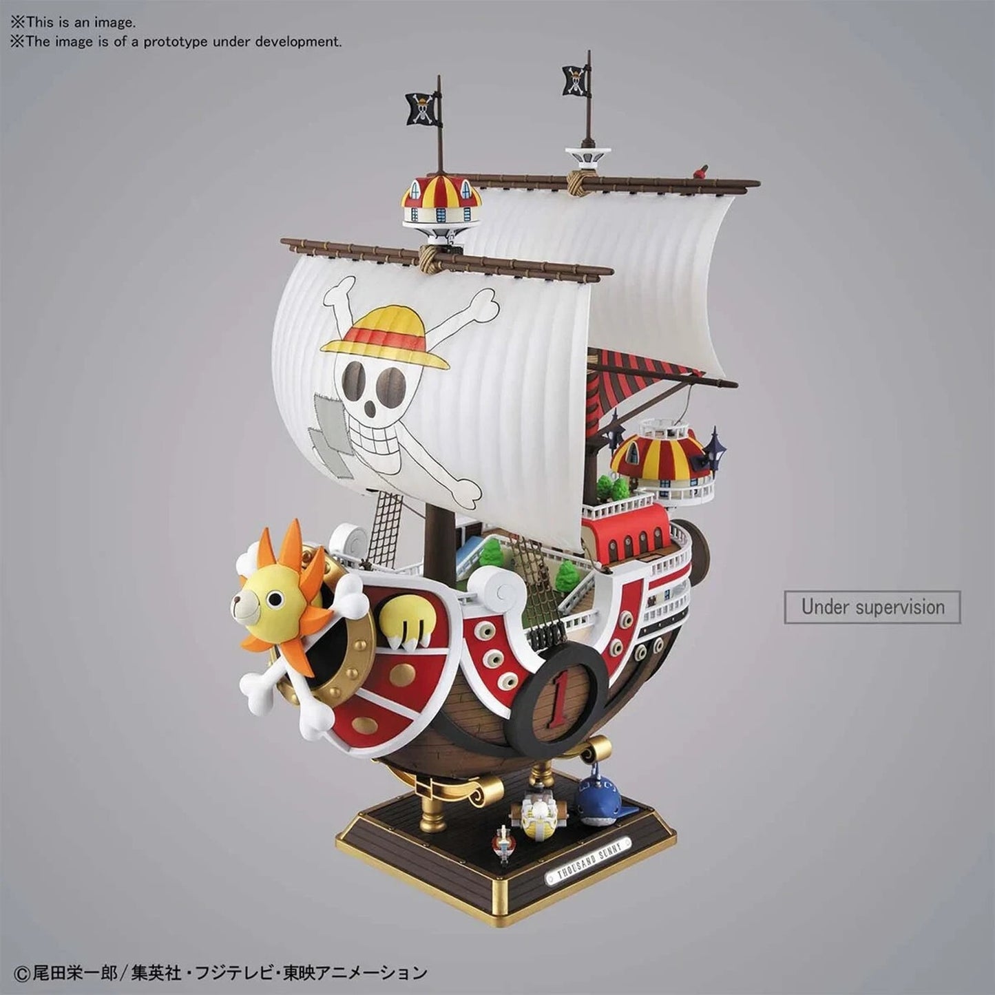 One Piece Thousand Sunny Land of Wano Model Kit – Bandai Hobby Sailing Ship