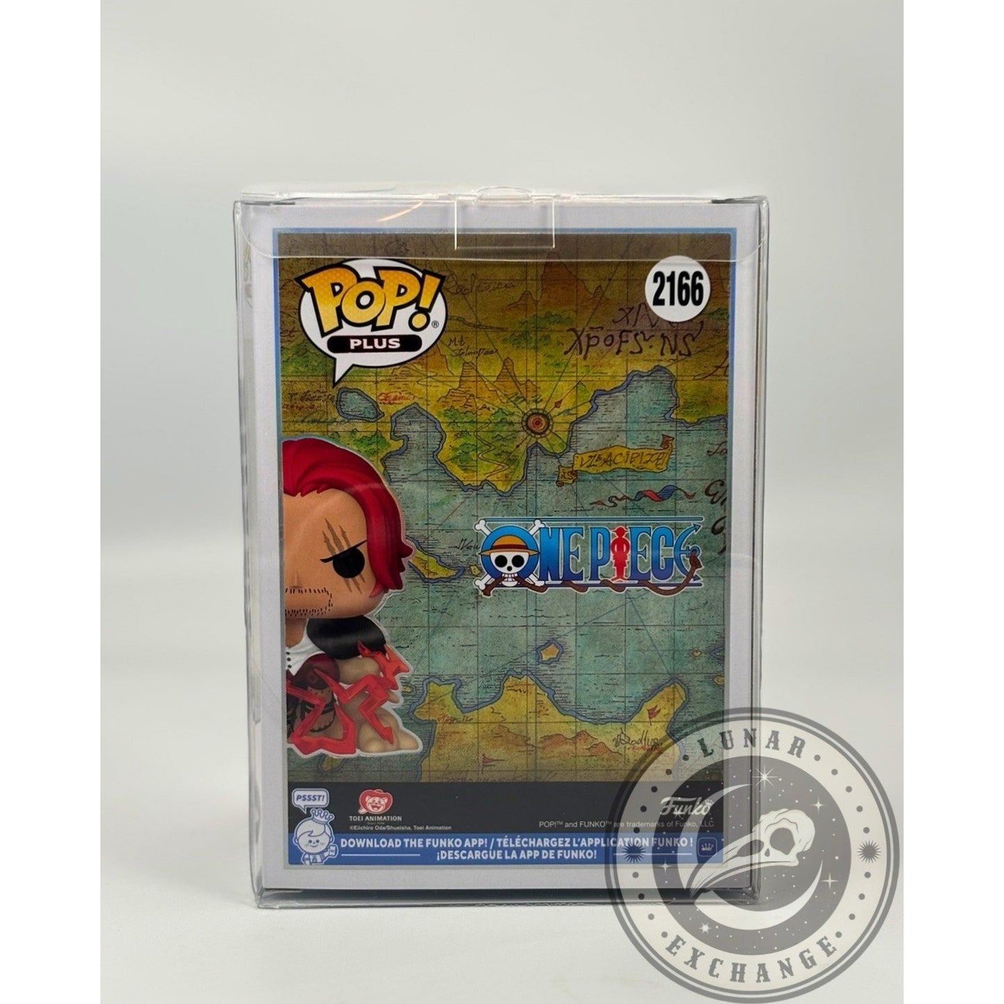 Funko Pop! Plus One Piece Shanks #2166 Vinyl Figure w/ Protector