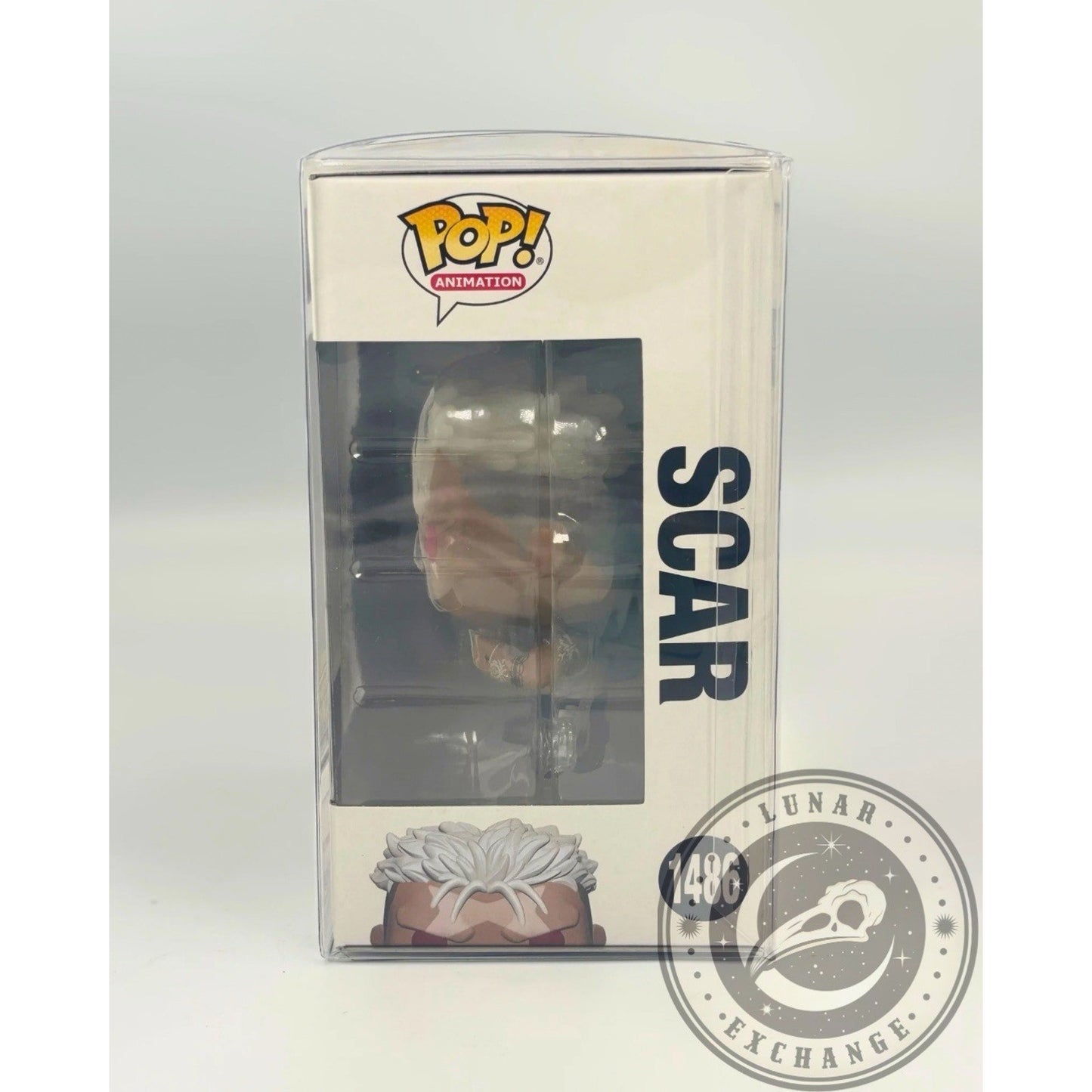 Funko Pop Scar #1486 FMA Brotherhood -Entertainment Earth Exclusive w/ Protector