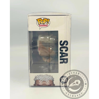 Funko Pop Scar #1486 FMA Brotherhood -Entertainment Earth Exclusive w/ Protector