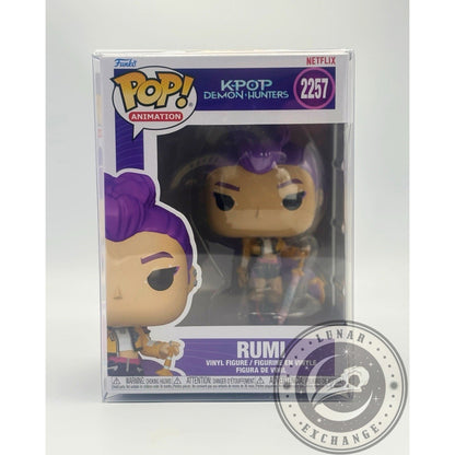 Funko Pop! Animation KPop Demon Hunters Rumi #2257 Vinyl Figure w/ Protector