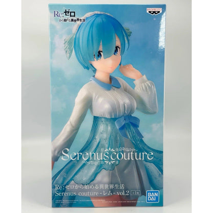 Re:Zero Rem Serenus Couture Vol. 2 Figure – Banpresto PVC Anime Statue